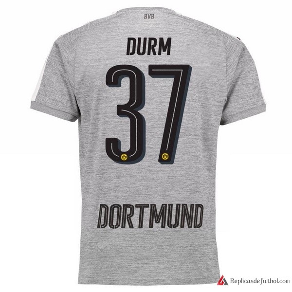 Camiseta Borussia Dortmund Tercera equipación Durm 2017-2018